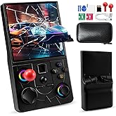 DC40V Retro Handheld Game Console - 4.0 Inch Retro Gaming Console with Preloaded 20,000+ Classic Games, Open Source Linux System, Built-in 64G TF Card, Portable Pocket Hand Held Video Game