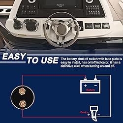 High Current Battery Disconnect Switch Heavy Duty