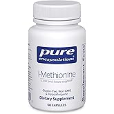 Pure Encapsulations L-Methionine | Glutathione and Amino Acid Supplement for Joints, Liver and Pancreas Support, Antioxidants, and Nervous System* | 60 Capsules