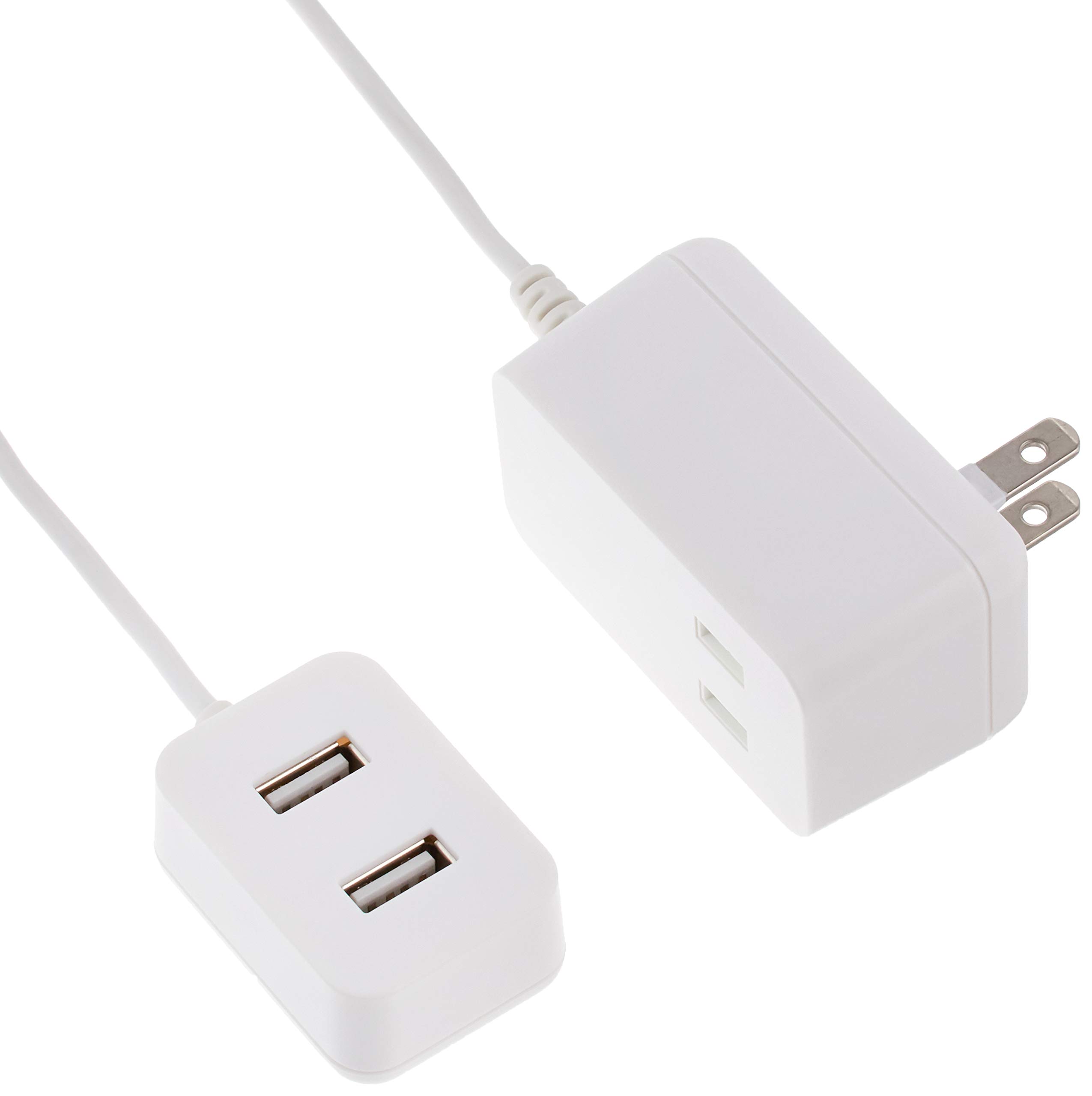 トップランド USB電源タップ ホワイトの商品画像