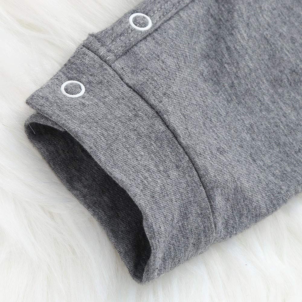 Dtuta Grenouilleres Pyjama Bebe Mignon Dinosaure A Manches Longues A Capuche Robes Combinaison Confortable Doux Couleur Unie Anniversaire Pleine Lune Cadeau De Naissance Bebe Garcon 0 24m Bebe Centroarco Com