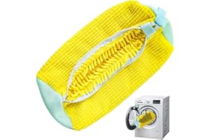 Shoe Washing Machine Bag, Trainer Sneaker Laundry Shoes Bag for Washing Machine Shoe Cleaning Bag Reusable with Zipper(1PC), 
