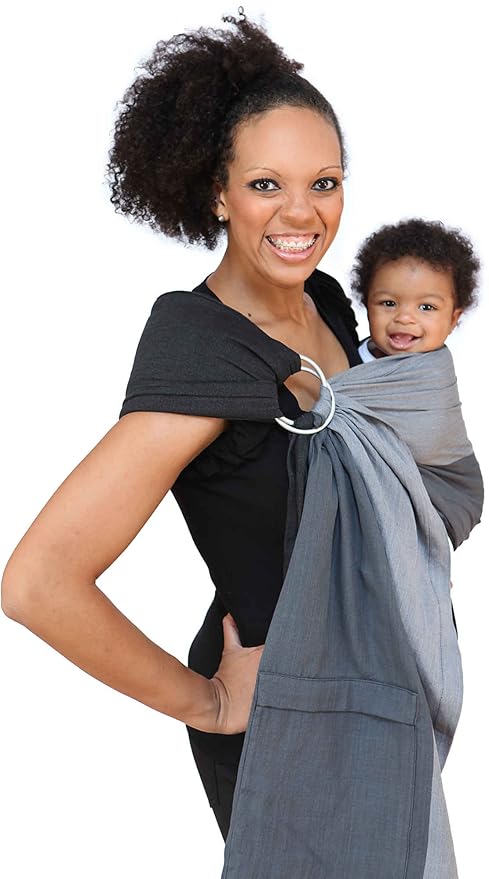 maya wrap lightly padded ring sling