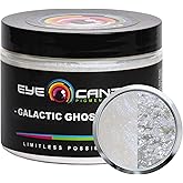 Mica Powder Pigment “Galactic Ghost Blue” (50g) Multipurpose DIY Arts and Crafts Additive | Woodworking, Natural Bath Bombs, Resin, Paint, Epoxy, Soap, Nail Polish, Lip Balm (Galactic Ghost Blue, 50G)