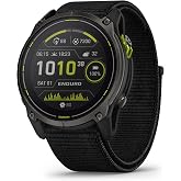 Garmin Enduro&trade; 3, Solar, 51 mm, Sapphire, Black UltraFit Nylon Strap | Ultraperformance GPS Smartwatch, Solar Charging, Advanced Training Metrics &amp; Maps, , Round-Trip Routing, Built-In Flashlight