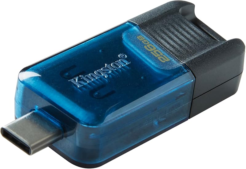 Kingston DataTraveler 80 M USB-C 3.2 Gen 1 200 MB/s 256GB Flash Drive DT80M