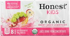 Honest Kids Organic Berry Good Lemonade, 8 boxes, 6 fz ea