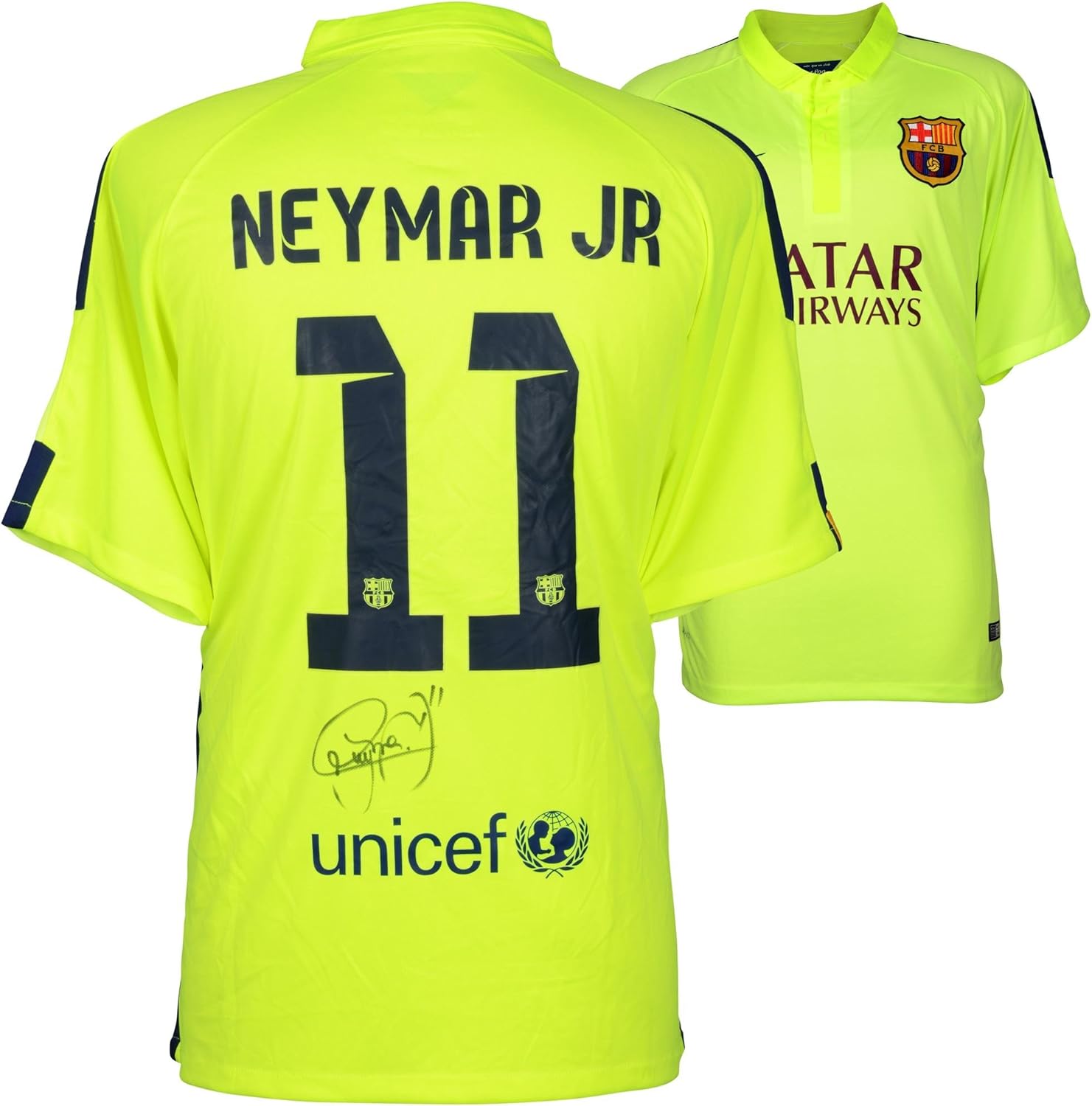 neymar autographed jersey