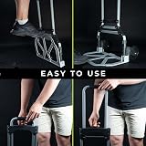 WMR Heavy Duty Folding Aluminium Hand Truck Trolley 80 KG Load Capacity view 9