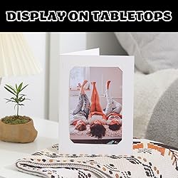 Litpoetic 100 Pack Photo Folder Frame for 4x6 or