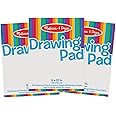 Melissa & Doug Drawing Paper Pad (9 x 12 inches) - 50 Sheets, 3-Pack - Kids Drawing Paper Pad, Coloring Art Pads For Kids, To