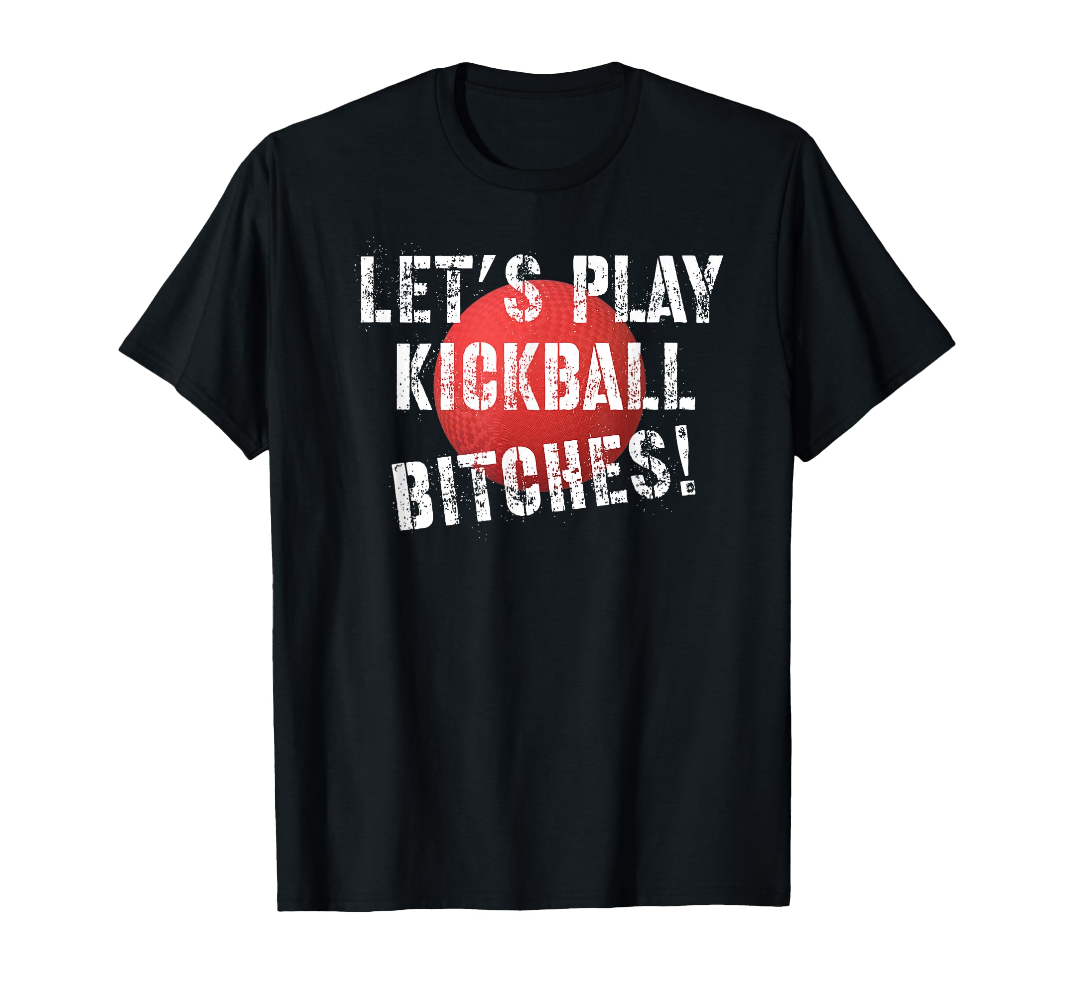 Photo 1 of Let's Play Kickball Funny Kickball T-Shirt Green No Discernible Size