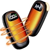Hand Warmers Rechargeable-Electric Hand Warmers, Max 16 Hrs Warmth Up to 127℉, LED Display & Flashlight, Dual-Side Heating Portable Heater for Golf Hunting Camping for Men Women, Valentine's Day Gifts