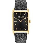 Coach Elliot Men&rsquo;s 2H Quartz Watch with Tank Case