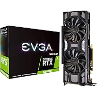 EVGA GeForce RTX 2060 SUPER SC BLACK GAMING, 8GB GDDR6, Dual Fans, 08G-P4-3062-KR