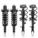 Front & Rear Strut Shock Assembly w/Coil Spring for