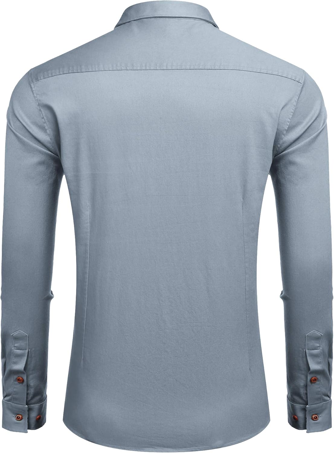 COOFANDY Men's Casual Dress Shirt Button Down Shirts Long-Sleeve Denim Work Shirt: Clothing