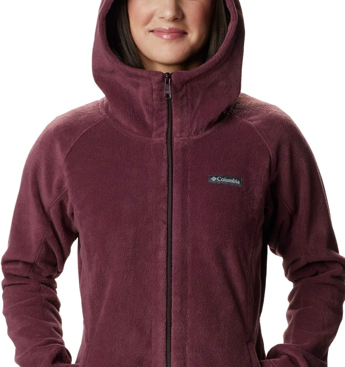 columbia women's benton springs ii long hooded jacket