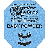 Wonder Wafers 25 CT Individually Wrapped Baby Powder Air Fresheners