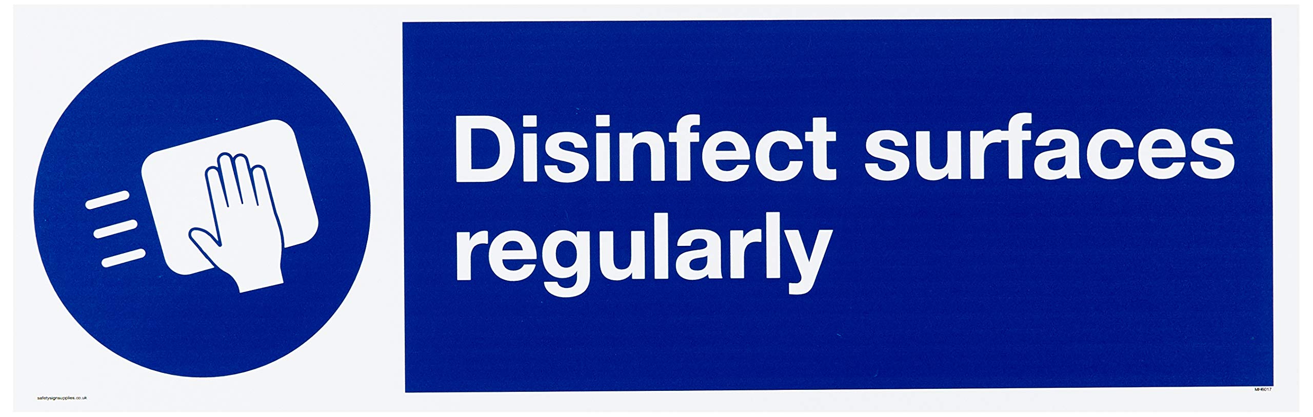 Disinfect surfaces regularly