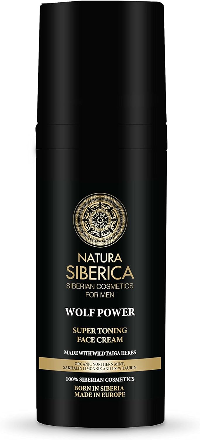 Natura Siberica Wolf Power Super Toning Face Cream for Men 50 ml, 50 ml (Pack of 1) - Image 3