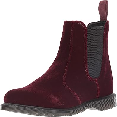 flora chelsea boot velvet