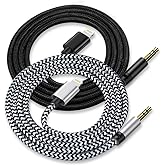 Aux Cord for iPhone, [2Pack/3.3ft] iPhone 3.5mm Headphone Jack Aux Cord Lightning to AUX Audio Cable for Car Home Stereo Spea