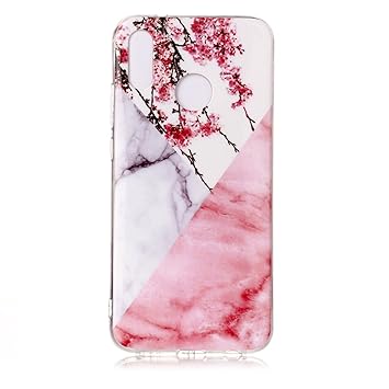 Lomogo Huawei P20 Lite/nova 3e Case Soft Silicon Case Shockproof Anti-Scratch Marble Case Cover for Huawei P20Lite / nova3e - LOYHU20949 L5