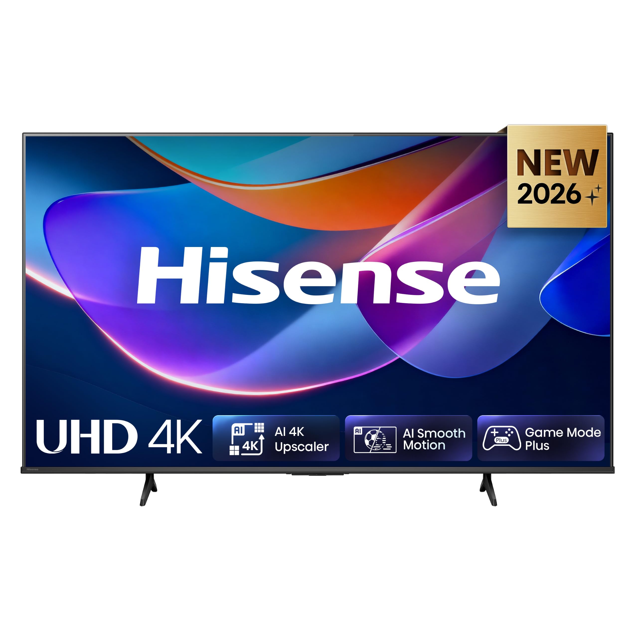 Hisense Smart TV 65" 4K TV 65E6ST, 60Hz, DTS Virtual X, VIDAA OS con 1000+ app, HDR 10+, Game Mode Plus, Bluetooth, wifi, Alexa Built-in, AirPlay2, lativù