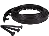 KB Tools Lawn Garden Edging Border 32ft 10m Heavy-Duty Ground Stakes 4cm view 5