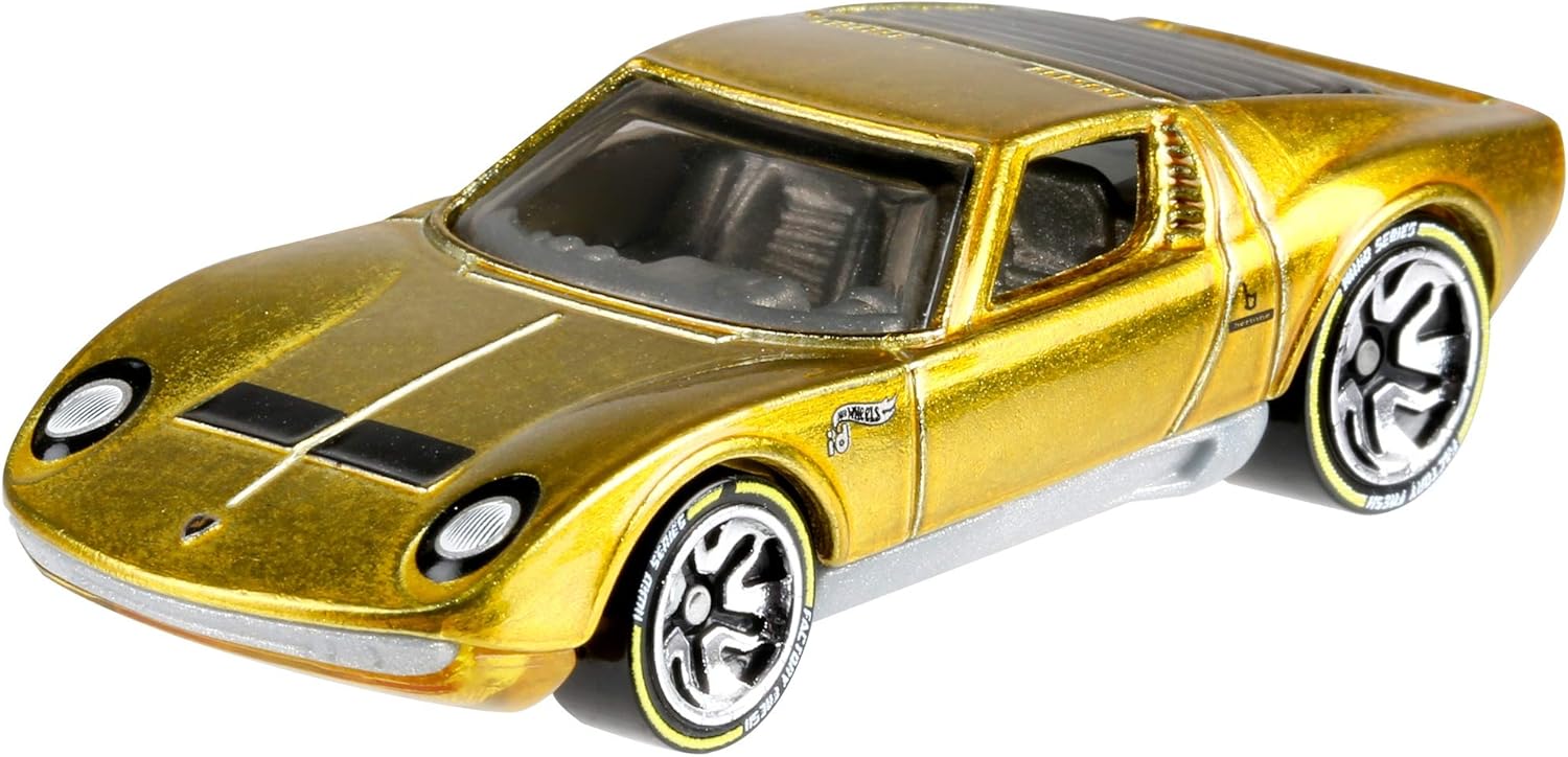 Hot Wheels ID '71 Lamborghini Miura P400 Sv, Multicolor, 5.3752 inches - Image 4