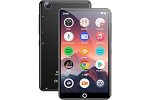 CONRAIN MP3 Player with Bluetooth and WiFi, 80GB MP4 Player with Camera, 4.02" HD Touchscreen Android MP3 Player with Spotify, Audible, Amazon Music, Deezer, Music Player with Speaker, FM Radio, Up to 512GB