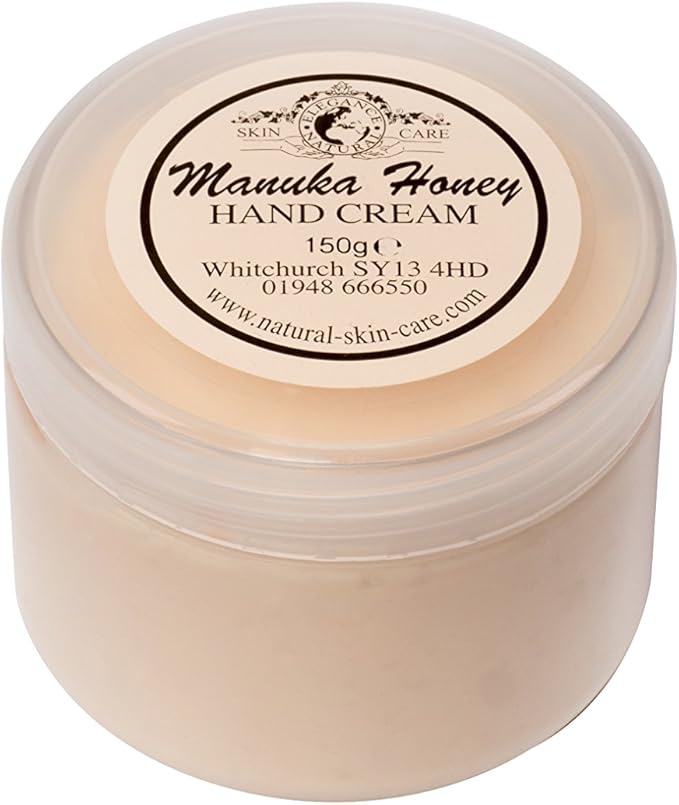 Manuka Honey Hand Cream 150g by Elegance Natural Skin Care Amazon.co.uk Beauty