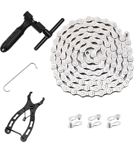 Amazon.com : Schwinn Bike Chain, 1/2" X 1/8" Basic Chain Replacement, 112  Total Links, Single Speed, for Non-Derailleur Bikes, BMX, Cruisers and  Race, Fits Most Adult Bicycles : Bike Chains : Sports