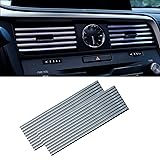 Alpmosn 20PCS Car Air Conditioner Decoration Strip