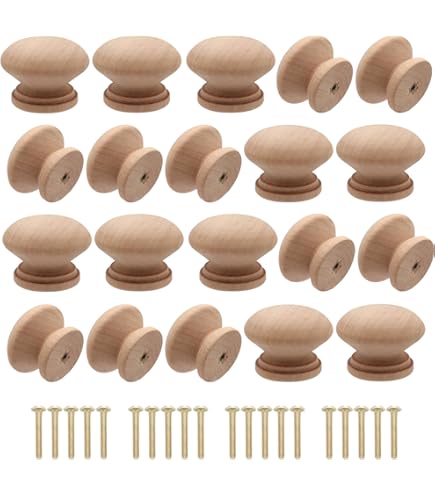 Woodpeckers Crafts Unfinished WoodBall Knobs 2-1/2 - Pack Of 25 MF