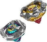 Beyblade X Calibur Samurai 6-70M BX & Obsidian Shell 3-85S BX Dual Pack view 4