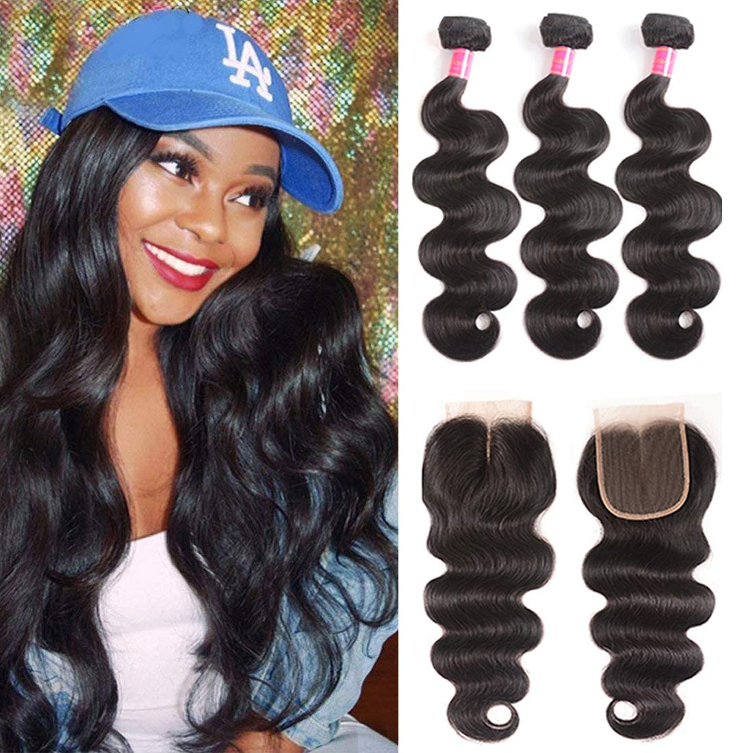 Buy Ali Julia Hair Malaysian Virgin Body Wave Hair 3 Bundles With