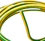 Merriway 6.0mm Earth Cable 6491X Yellow Green 5m Single Core Round view 4