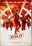 Movie Poster SOLO A STAR WARS STORY 2 Sided