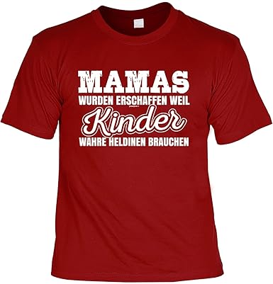 Mama Sprüche Tshirt Lustiges Funshirt Mutter Geschenk