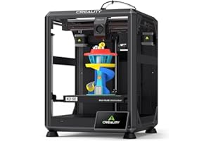 Creality K2 SE 3D Printer, Support Multicolor Printing Needs CFS, 500mm/s High-Speed Printing, Auto Leveling, Vibration Control, Compact Desktop Upgrate 3D Printer, Print Size 220x215x245mm