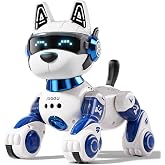 Smart Robot Dog, 2.4GHz Remote Control Robot Dog Toys For Kids 5-7 8-12 | Voice &amp; APP Control, Interactive Realistic Robot Puppy Toys for 5 6 7 8 9 10 11 12 Year Old Boys, Birthday Boy Girl Gift