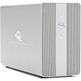 OWC Mercury Elite Pro Dual with 3-Port Hub 0TB RAID USB 10Gb/s Enclosure | Up to 1026MB/s - Add your own 2.5/3.5-inch SATA drives - Works with any USB-equipped Mac, PC, Chrome, Linux, or mobile device