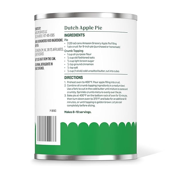 AMAZON GROCERY, APPLE PIE FILLING, 20 OZ