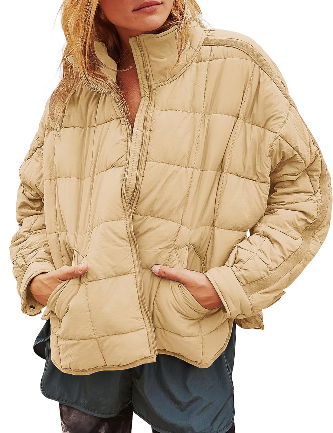 Cocila Womens Warm Puffer Down Jacket Winter Lightweight Mid