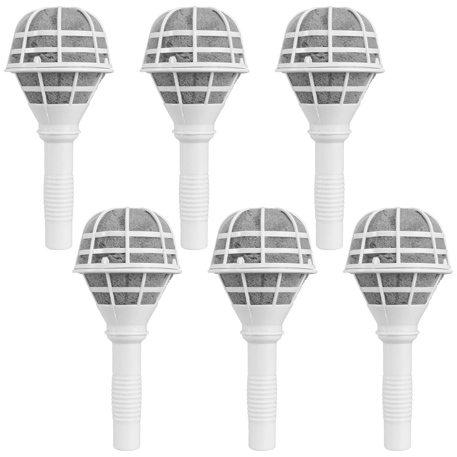 DOITOOL 6pcs Foam Flower Bouquet Holder, Artificial Flowers Foam Handle, Bridal Handle Bouquet Holder, Wedding for Fresh Floral Dry Flower