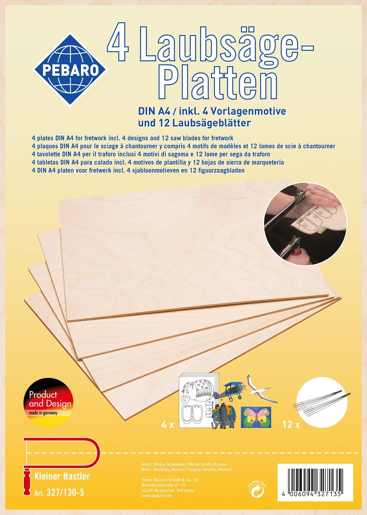 Pebaro 327/130-5 Jigsaw Plywood