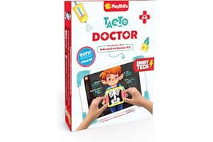 PlayShifu Doctor Kit for Kids – Tacto Doctor | Tech-Powered Pretend Playset with 12 Tools & 3 Games | STEM Learning Toy for A