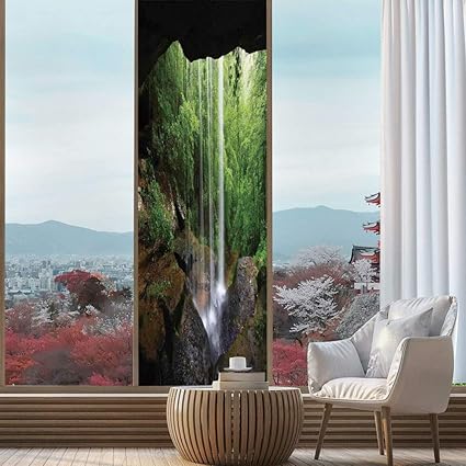 Amazon Com Yoliyana Vinyl Window Film Natural Cave Decorations